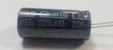 خازن الکترولیت 2200UF 63V - 